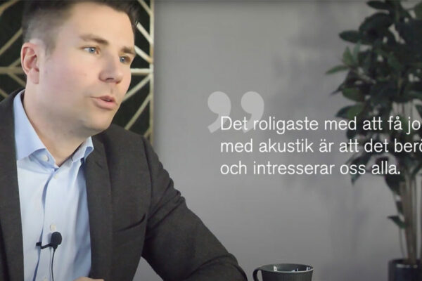 Akustikern har ordet