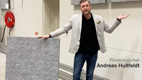 Ljudabsorbenten LÄTT